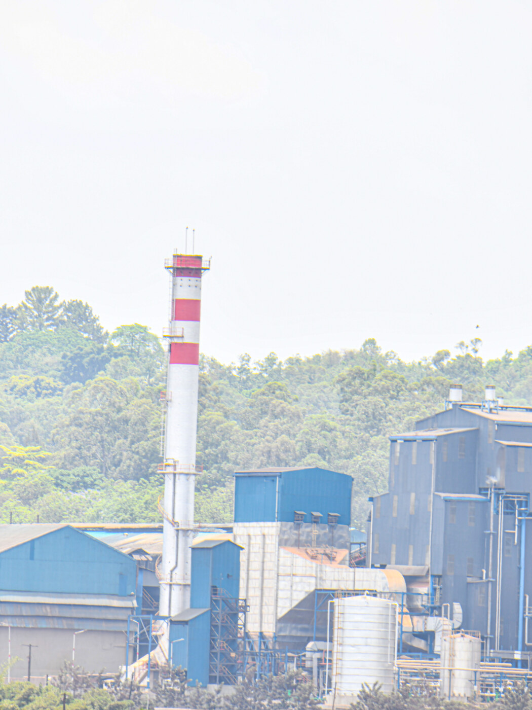 Sugar factory in Lugazi, Uganda